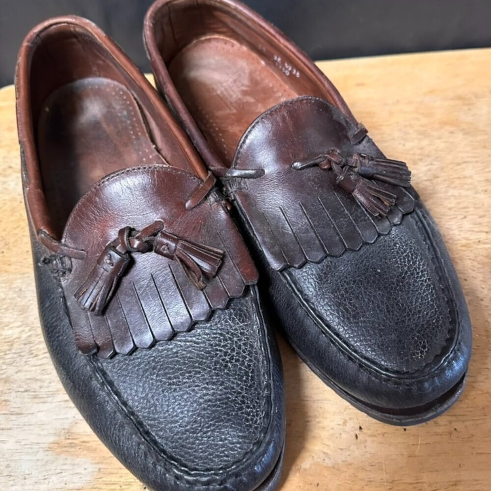 Allen Edmonds Leather Loafers Size 12 EUC Brown